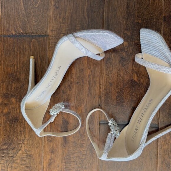 Stuart Weitzman nudistcurve heels new no box